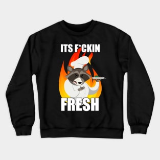 RACCOON CHEF Crewneck Sweatshirt